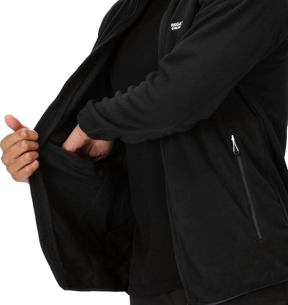 Куртка Regatta Hadfield Full Zip Fleece Jacket черная