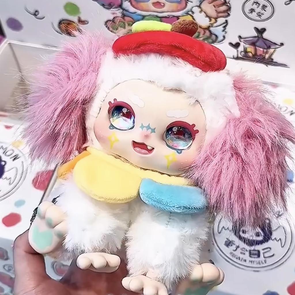 Nommi V6 Серия Фэнтезийный Мир Плюшевая Сюрприз-Коробка Hi Toy Милый Nommi Таинственная Коробка Кавайная Кукла Мешок-Сюрприз Брелок Фигурка Действия Подарки