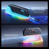 Portable Game Mice with RGB Lights Gaming Mouse Grips Controller Mouse Hand Grips for Joy-Con 2