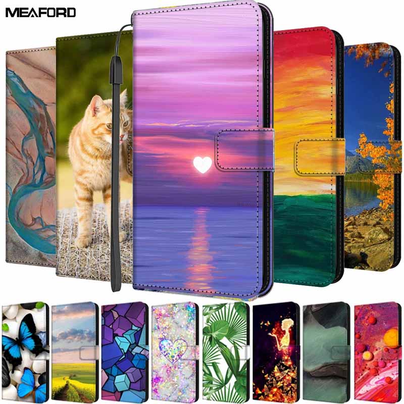 Милый Чехол-Кошелек для Redmi 15 4G С Подставкой-Книжкой Магнитный Кожаный Чехол для Redmi15 5G Мультяшный Задний Чехол Защитный от Ударов
