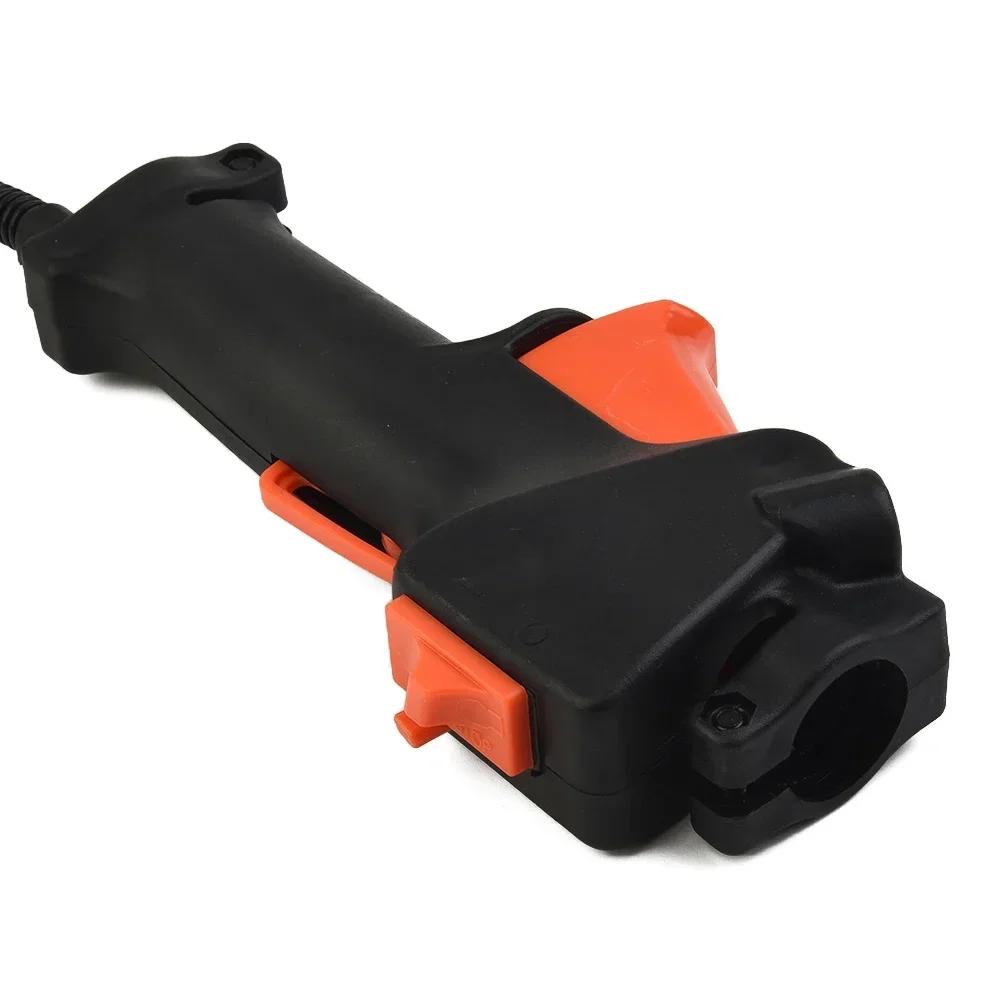 34 мм триммер ручка триммера переключатель дроссельный тросик триггер аксессуары кусторез инструменты газонокосилка переключатель замена