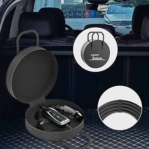 Teskee Chargeur EV Type 2 Portable EV Cars Home Station de Recharge pour Tous Les véhicules électriques et Voitures Hybrides Recharg