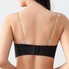 TPU Clear Straps High Elasticity Seamless Invisible Bra Straps Adjustable Detachable Bra Accessories Color Non-Woven Bra Components