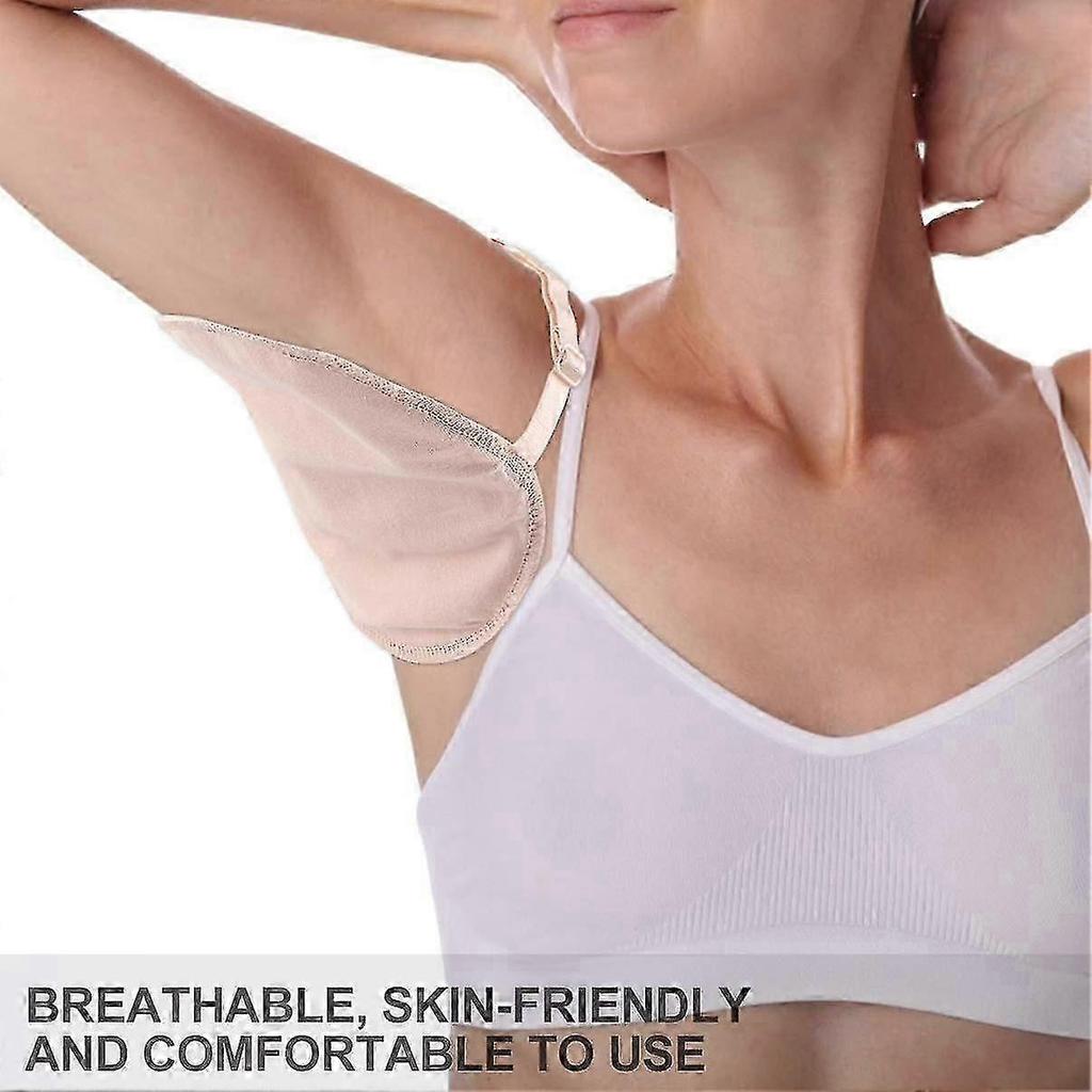 2024 2 Pair Underarm Sweat Pads Summer Armpit Sweat Pads Underarm Deodorants Stickers Anti Perspiration