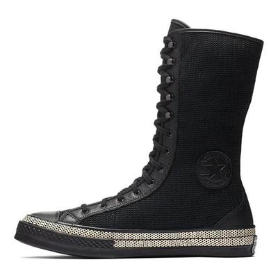 JW X Chuck Taylor All Star 1970-х Модные Удобные Высокие Канвасовые Кеды Унисекс Черные 160794C