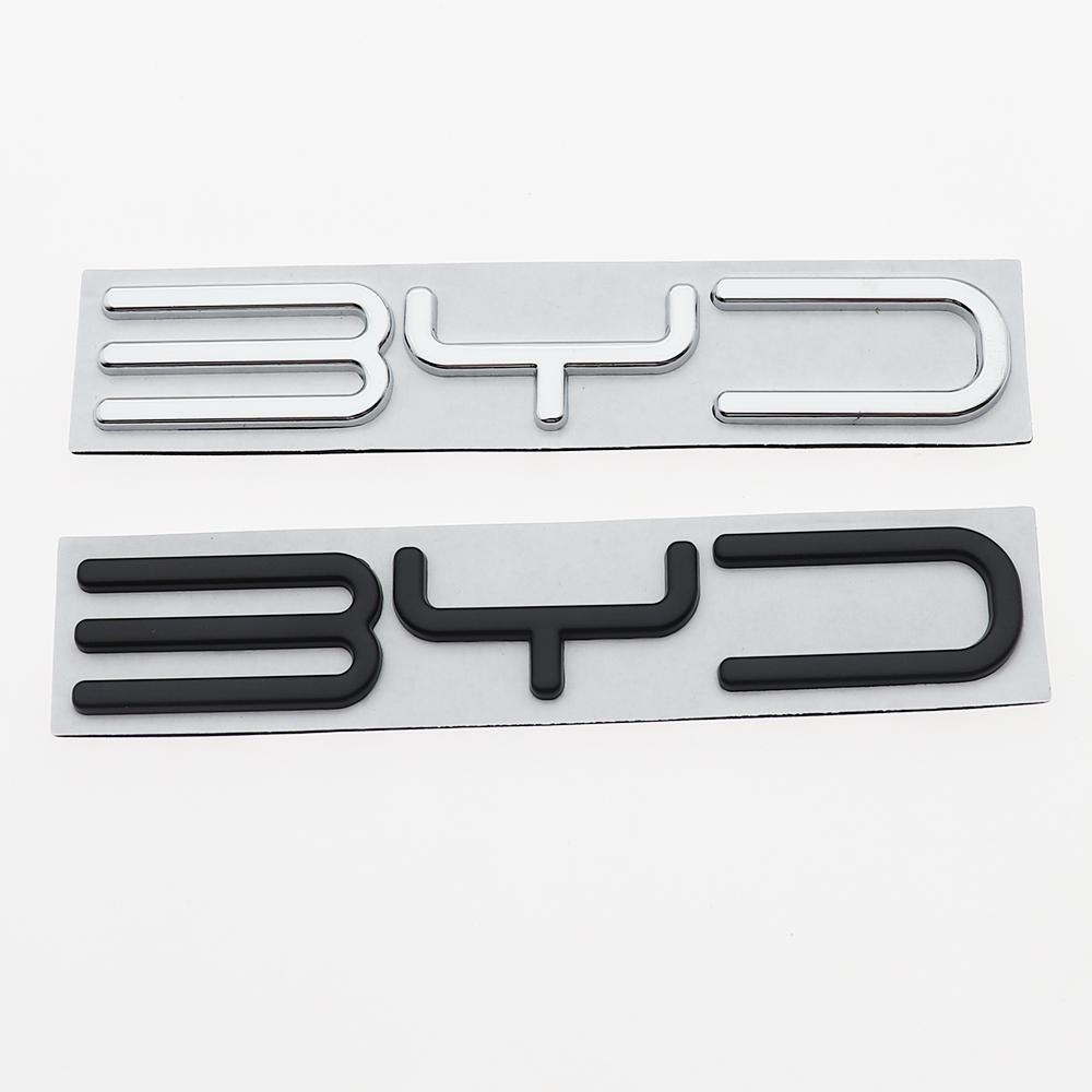 BME1 1 шт. 3D Металлическая Буквенный Логотип Значок BYD Декорация Хвоста Наклейка Задний Багажник Стайлинг Авто Аксессуары