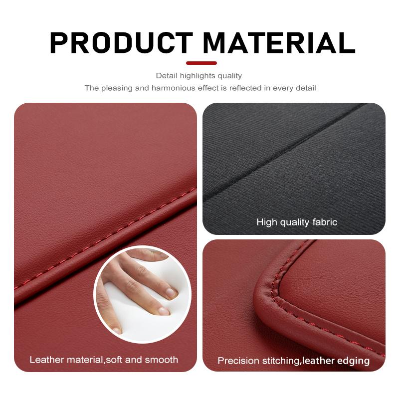 Leather Car Seat Back Mat Universal Anti Kick Dirt Proof Protector For Volkswagen VW Beetle CC B5 B6 B7 EOS GTI MK2 MK4 MK5 MK6