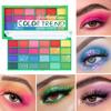 Палитра теней для век 24 цвета мерцающие матовые стойкие водостойкие тени для век для женщин и девочек сценические принадлежности для макияжа глаз