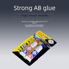 Набор прочного быстросохнущего клея AB, вес нетто 20 г, бесплатная доставка, горячая распродажа