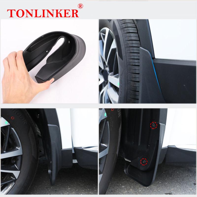 Car Mudguard For Great Wall GWM Haval H6 2th 2014 2014- Front Rear Wheels Mud Flaps Splash Guards Fender Mudflaps 4Pcs