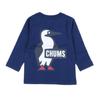Футболка Booby Logo Brushed Kids Navy [Chums] Детская футболка с длинными рукавами