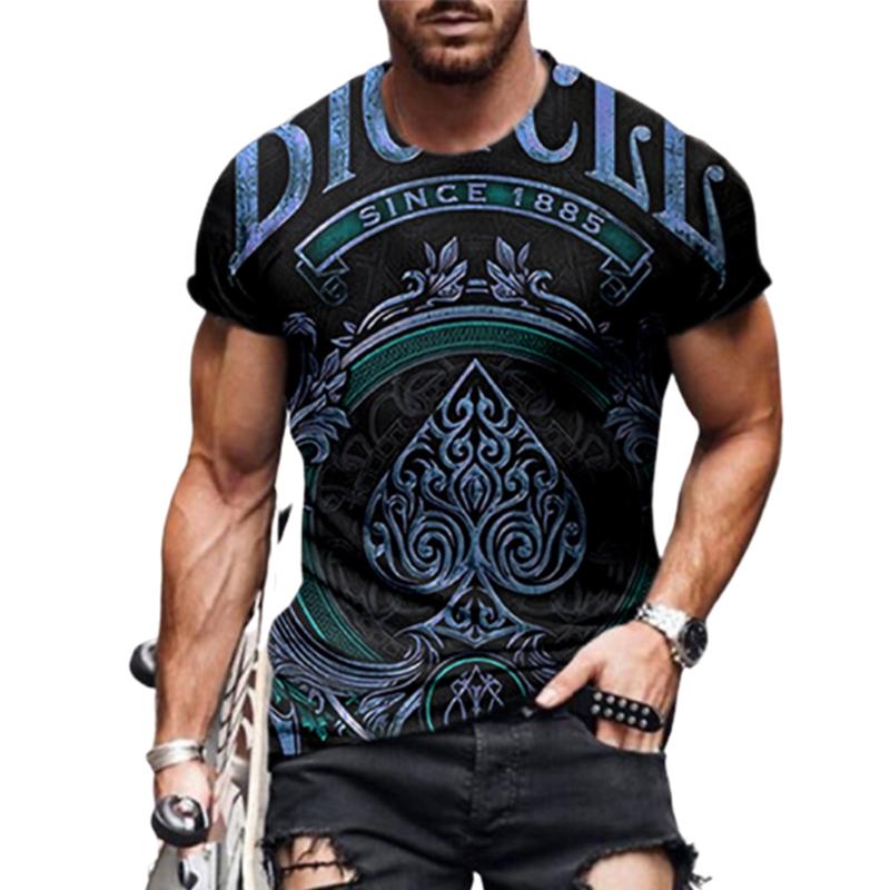 Новая летняя мужская модная футболка с индивидуальным рисунком, мужская футболка с принтом в виде сердца, топ