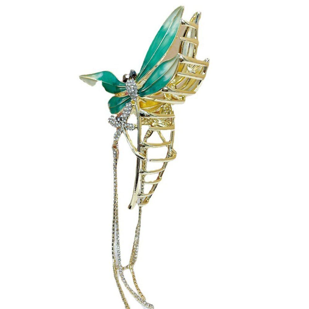 Hair Claw Hair Clip Women Crab Clip Hair Accessories Dragonfly Hair Claw Korean Style Hair Clip