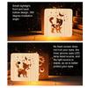 Cute Cat Shape Wooden 3D Lamp LED Light Night Light Lamp Cat 3D Wood Light  Bedroom Decor