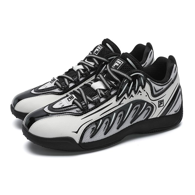 Fila X Joshua Vides ADE2025 Обувь на тонкой подошве Низкие повседневные кроссовки Женские Серый Черный F12W522166FNB