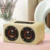 K5 Wooden Wireless Bluetooth Speaker - Home Audio Card-Playing Gift