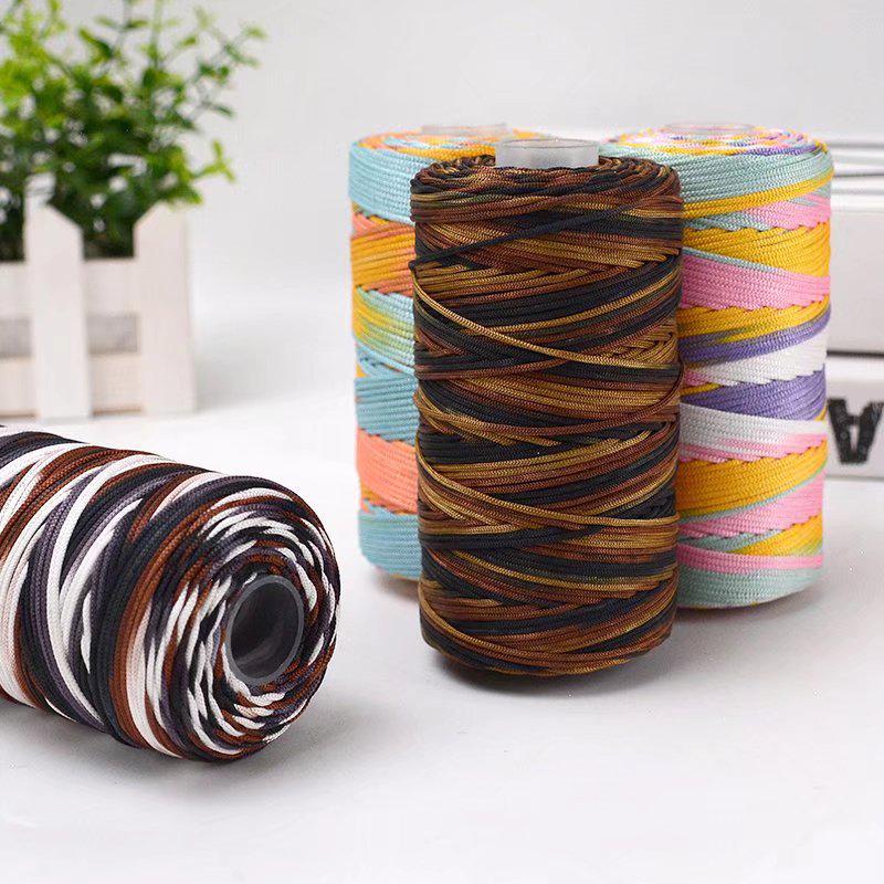 Экологичная конопляная пряжа для вязания крючком летних шляп, сумок и сандалий