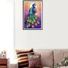 5D Diamond Painting Full Circle Animal Peacock Elephant Cross Stitch Landscape Dandelion Diy Diamond Embroidery Mosaic Home Deco