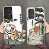 Cartoon Fat Tiger Funny Shockproof Phone Case for Samsung A17 A16 A15 A14 A37 A57 A36 A56 A26 A35 A55 A25 A34 A54 A24 A13 A23 A3