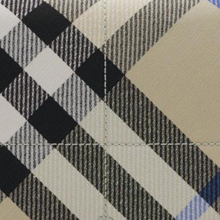 Burberry Дизайн в клетку Гингем Регулируемый плечевой ремень Кожаная сумка-тоут Сумка через плечо Женские сумки Мохово-зеленый 80869711