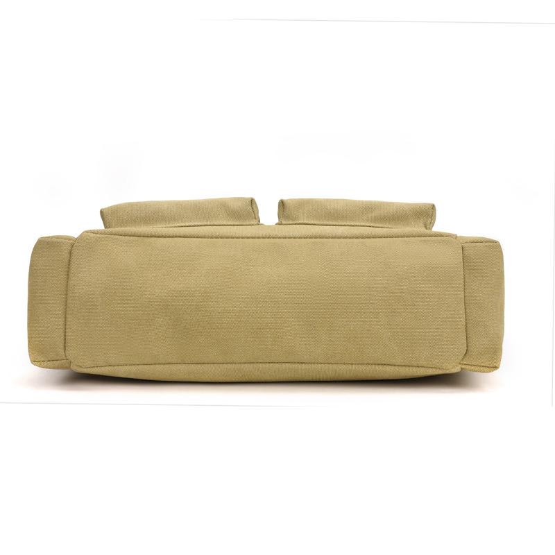 Винтажная холщовая сумка-мессенджер для женщин - водонепроницаемая сумка с несколькими карманами, прочная сумка через плечо для путешествий на свежем воздухе и ежедневных поездок на работу