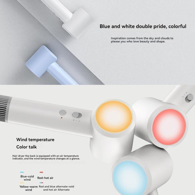 Xiaomi MIJIA H501 SE High Speed Hair Dryer 62m/s Wind Speed Negative Ion Hair Care 110,000 Rpm Professional Dry