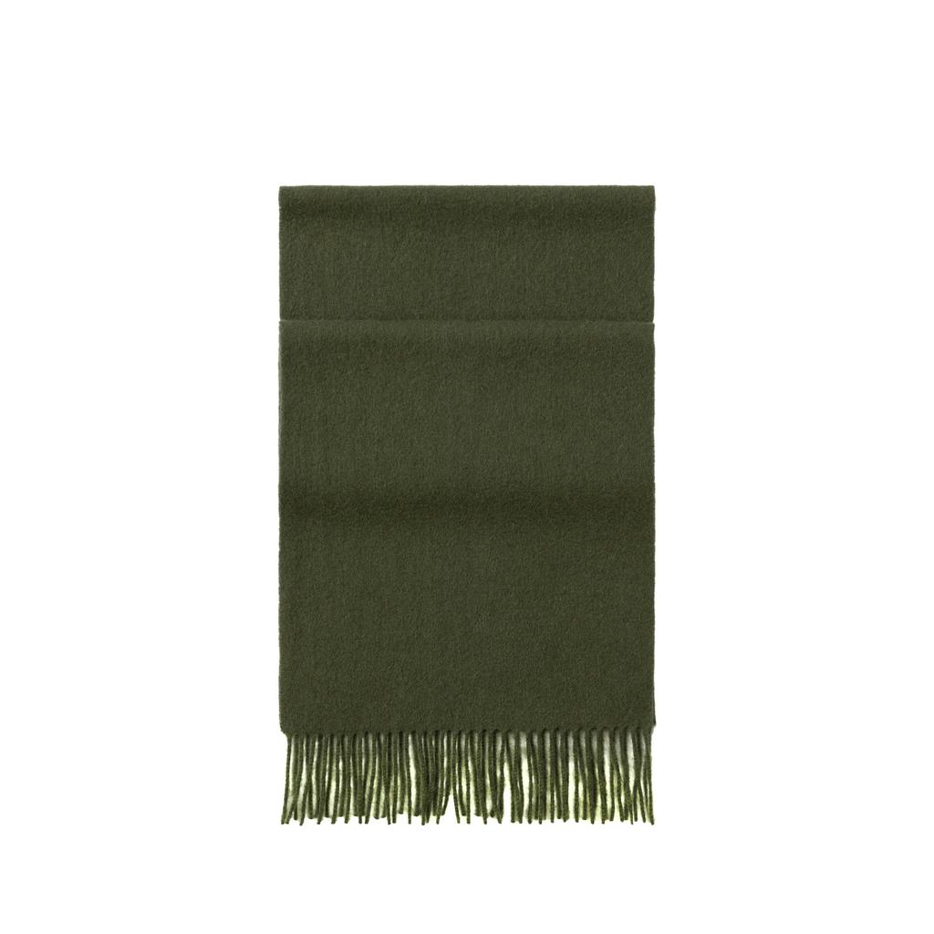 Осенне-зимний новый однотонный простой 100% шерстяной шарф женский атмосферный высококачественный универсальный шарф мужская шаль