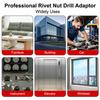 Инструмент для быстрой заклепки гаек Plug-in M3 M4 M5 M8, домашний заклепочный станок для гаек, промышленный электрический заклепочный пистолет-конвертер