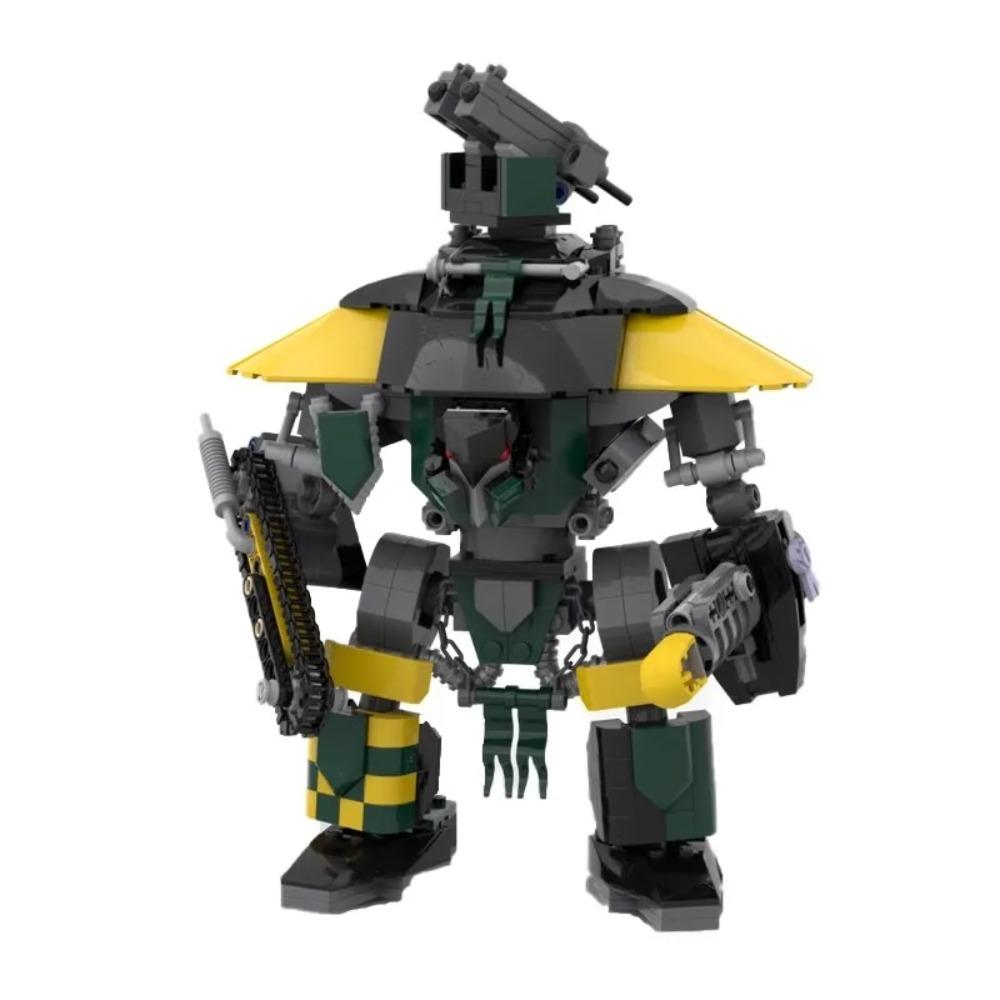Bricklink Игра Меха ОРК Killas Kan Дредноут Терминатор Капитан Черные Храмовники Некрон Воин Робот Наборы Строительные Блоки Игрушки