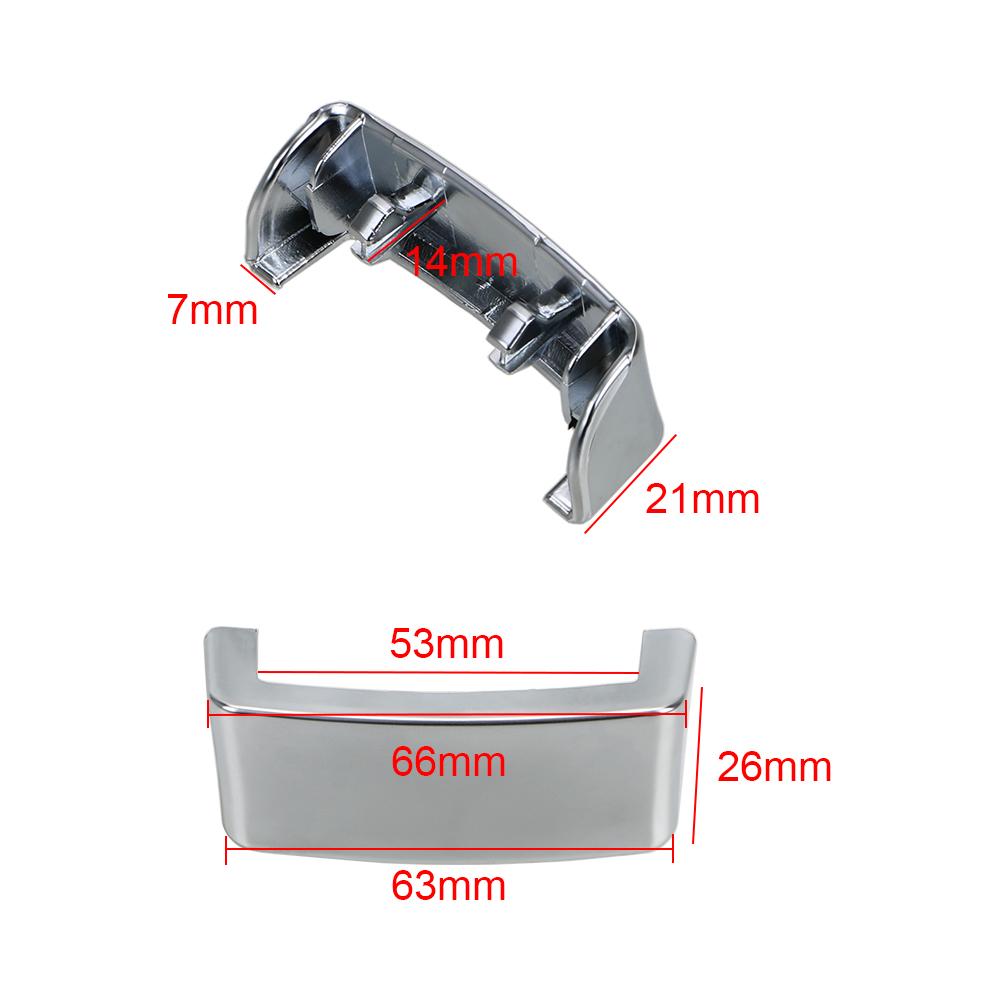 Вставка Накладка Подходит для VW Golf MK5 Plus 5 GTI Passat B6 3C Eos Jetta Отделка Рулевого Колеса Автомобиля Блестящая Накладка Хромированная Эмблема