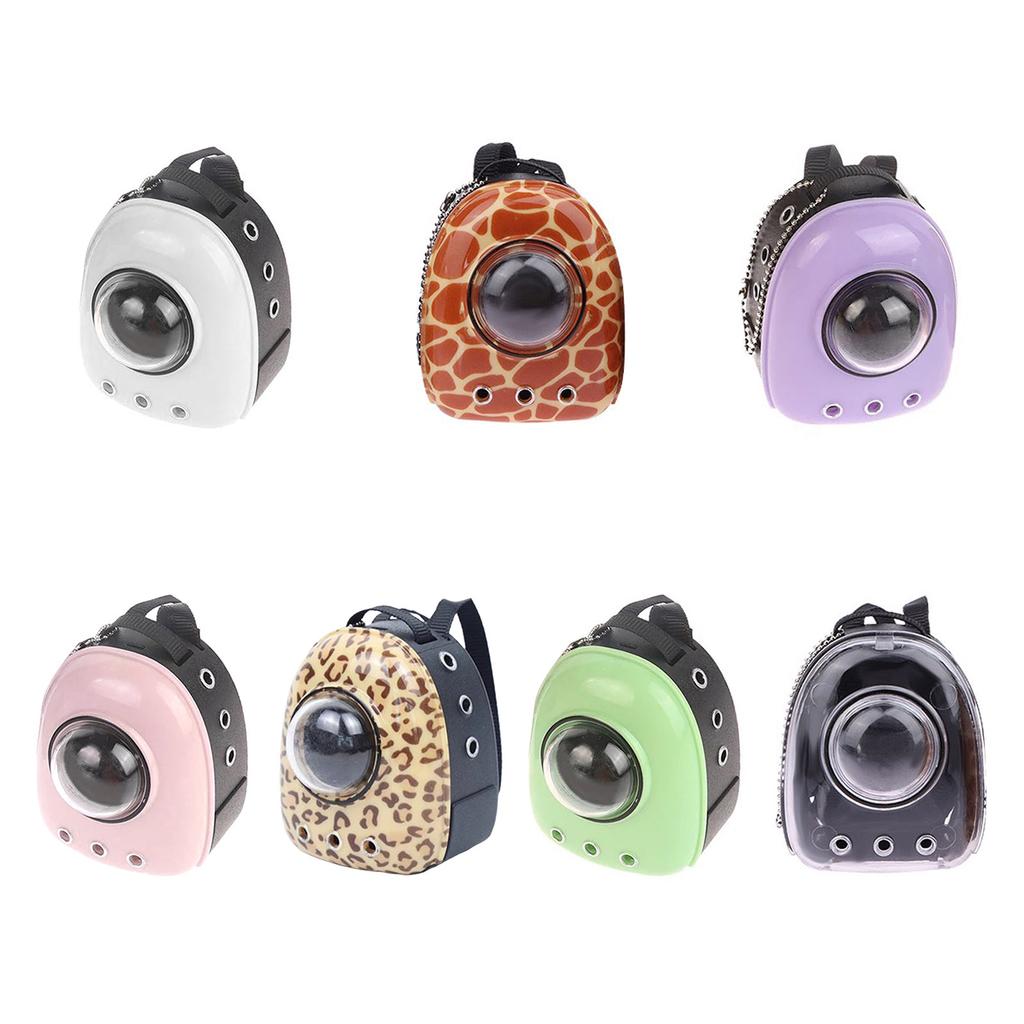 Миниатюрный рюкзак для переноски домашних животных для кукольных домиков Реалистичный дизайн для 1:6 масштабных мини-домов и коллекции игрушечных домиков