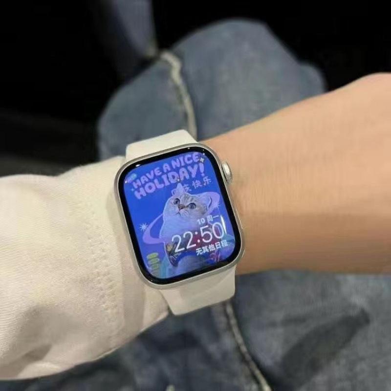 2025 iWatch S10: Умные часы с Bluetooth, NFC, Dynamic Island и функциями полнофункциональных звонков.