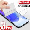 3PCS Hydrogel Film For Xiaomi Mi 9 8 SE 9T Pro Max 2 3 Screen Protector Mi 9 8 A3 A2 Lite 6 6X Mix 2 2S 3 Play Protective Film