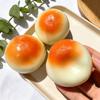 Crunchy Steamed Bun Squeeze Toy 6cm Food Fidget Toy Crackling Bread Squishy Toy  Children's Gifts