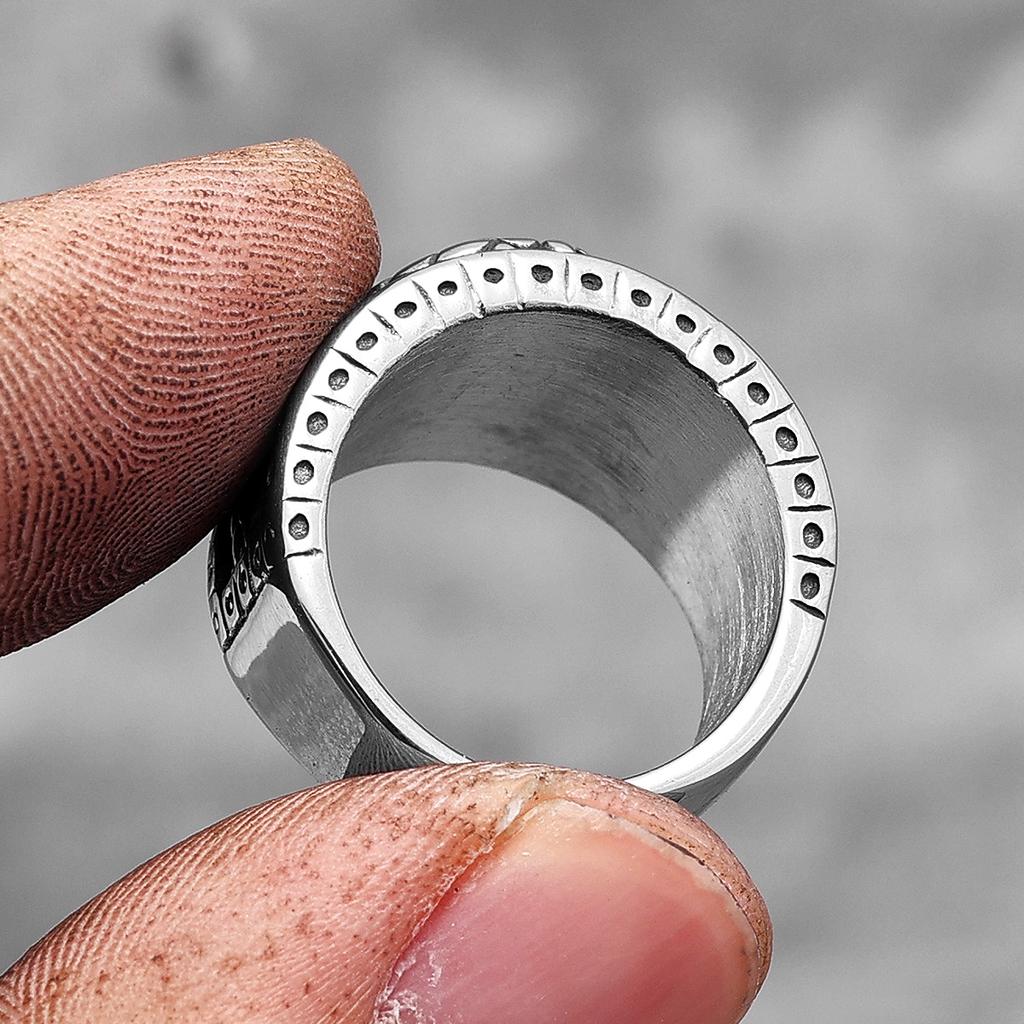 Кольца Ouroboros Snake Animal из нержавеющей стали для мужчин и женщин в стиле панк-хип-хоп, модные для мужчин, байкеров, ювелирные изделия, креативный подарок