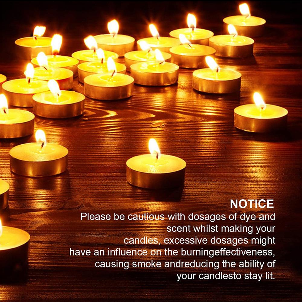 1Set Wooden Candle Holder, Candle Wick, Candle Wick Sticker DIY Candle Making Material