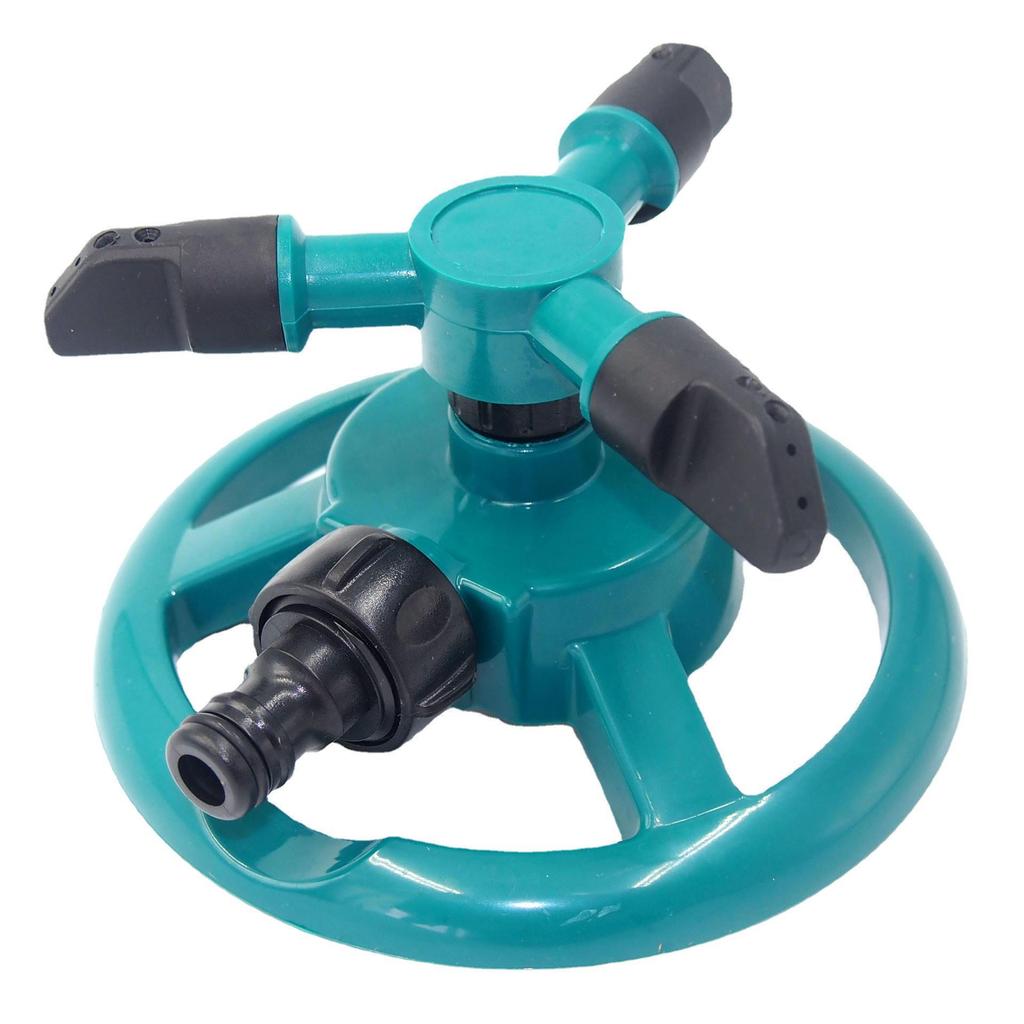 Plastic 360-degree Automatic Rotating Garden Sprinkler for Water Spraying, Lawn Watering Garden Irrigation Tools