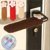 4Pcs Non-Slip Wear Cute Flower Pattern Door Knob Cover Handle Sleeve Baby Safety Protector Table Chair Foot Leg Knit Cover