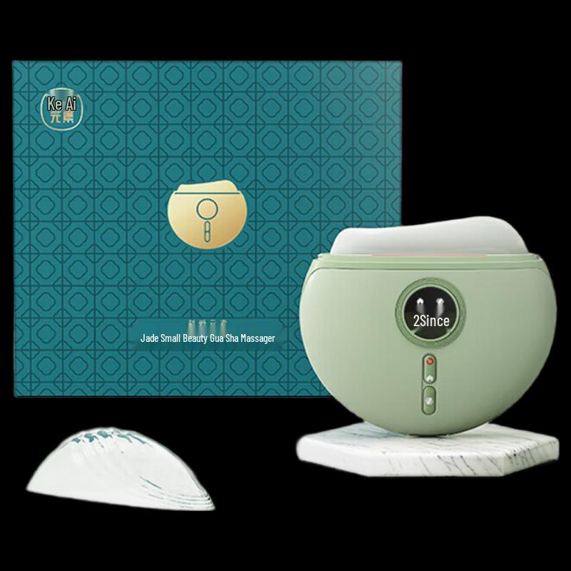 Ке Ай Юань Су Нефритовый инструмент Гуаша - Стандартное издание с китайской вилкой (адаптер в комплекте)