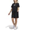 adidas Платье с коротким рукавом Женское Черное H57414