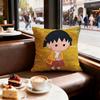 Cartoon Chibi Maruko Chan Cushion Cover Decorative Cushions Covers Cover Sofa x Pillow  Piece x x Pillowcase