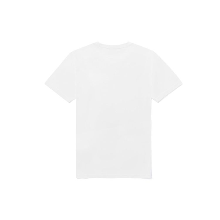 Vans Футболка с короткими рукавами и круглым вырезом с узором в сотрудничестве с азиатскими художниками, мужские топы, белые VN0A4URLWHT