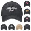 Бейсболка Backstreet Boys BSB Logo с сердцем, винтажная, из состаренного хлопка, с ремешком-защелкой, унисекс, для улицы, летняя, мягкая кепка