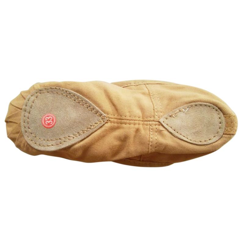 Детская танцевальная обувь для девочек, тапочки, высококачественная балетная обувь для тренировок, 5 цветов, балерина, черный, размер 22-44