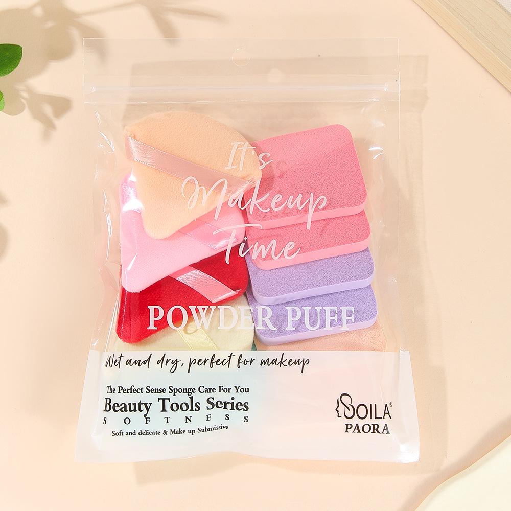Мягкие, Не впитывающие Наборы спонжей для макияжа для жидких и пудровых текстур, Для влажного/сухого использования, Идеально для фотостудии и инструментов красоты
