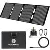 ELECAENTA 40 Вт Зарядка от солнечной энергии Легкий IP68 ETFE Солнечная панель для зарядки мобильных и портативных устройств на открытом воздухе и подготовки к чрезвычайным ситуациям,