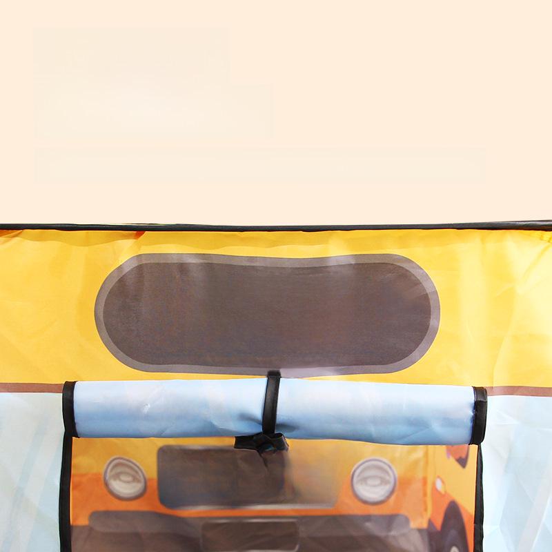 Детская складная мультяшная автобусная палатка для игр в помещении и на улице