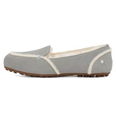 Мокасины Hailey Casual Flat Plush Loafers Women Loafers Grey 1127441-SEL