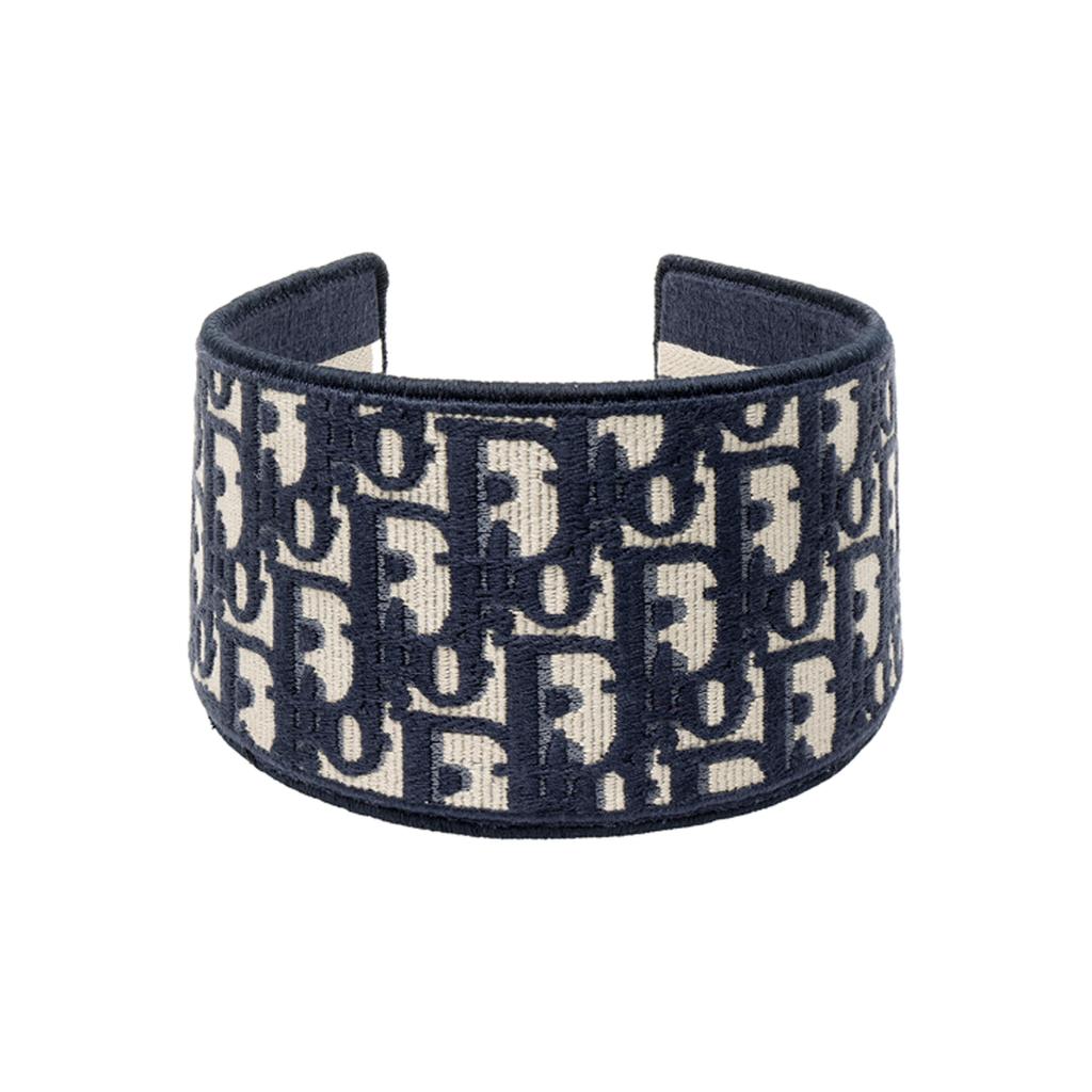 Dior Logo Pattern Cotton Headband Women accessories 12DOB986X135-C540