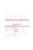 Книга Wpa : Writing Program Administration 37.2 (Spring 2014)